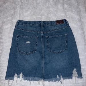 Hollister Jean skirt